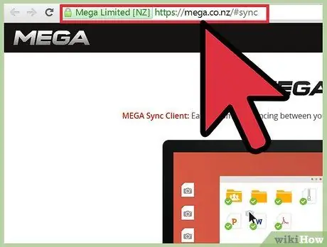 Gunakan MEGA Sync Client pada Windows Langkah 1