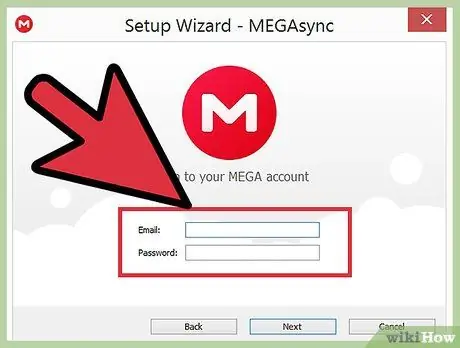 Gunakan MEGA Sync Client pada Windows Langkah 4