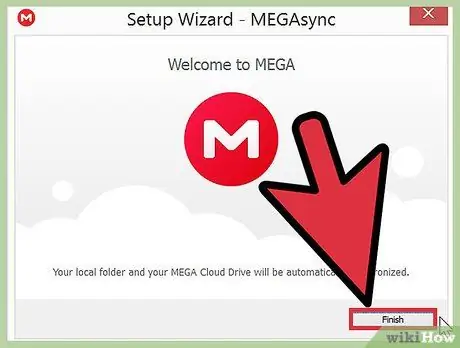 Naudokite „MEGA Sync Client“„Windows“6 veiksme