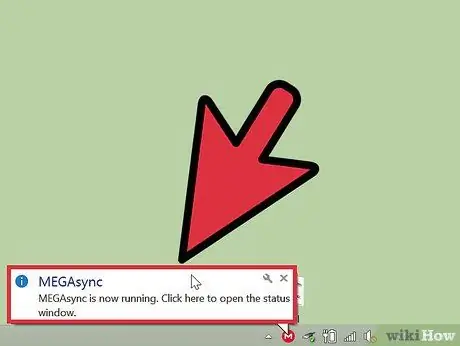 A MEGA Sync Client használata a Windows 7. lépésében