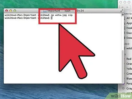 Zip Fail pada Mac Langkah 13