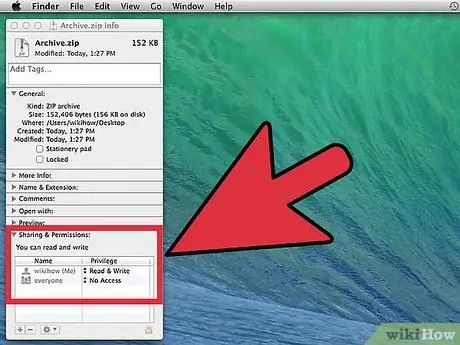 Zip un fișier pe un Mac Pasul 6