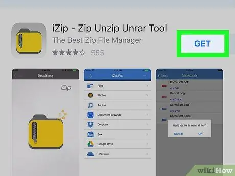 Deschideți un fișier. Zip fără Winzip Pasul 11