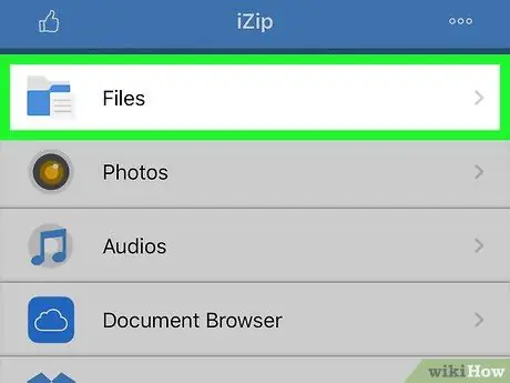 Hapni një. Zip File Pa Winzip Hapi 14