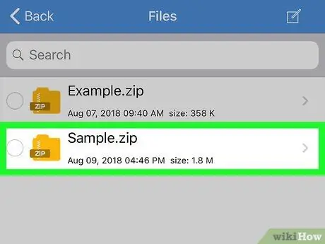 Otwórz plik. Zip bez programu Winzip Krok 15