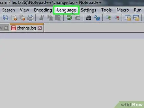 Kasutage Notepad ++ 18. sammu