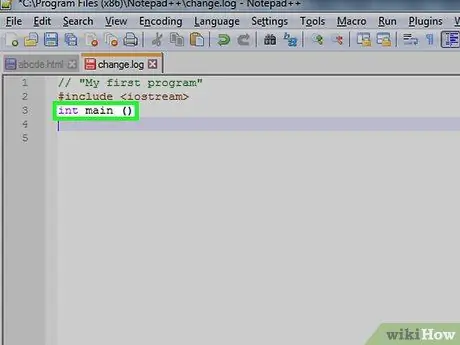 Utilitzeu Notepad ++ Pas 23