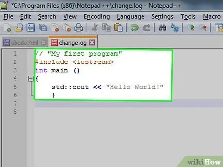 Notepad++ Adım 27'yi kullanın