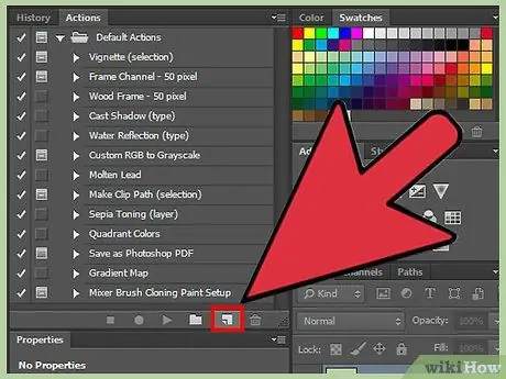 Buat Tindakan di Photoshop Langkah 2