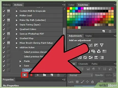 قم بإنشاء إجراء في Photoshop الخطوة 6