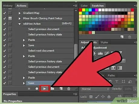 قم بإنشاء إجراء في Photoshop الخطوة 7