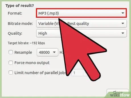 Convert FLAC to MP3 Step 13