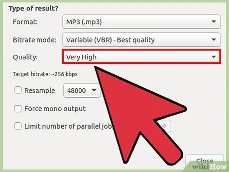 Converti FLAC in MP3 Passaggio 14