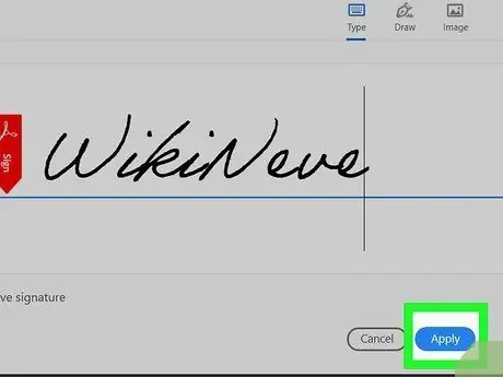 Aláírás hozzáadása az Adobe Reader programban 11. lépés