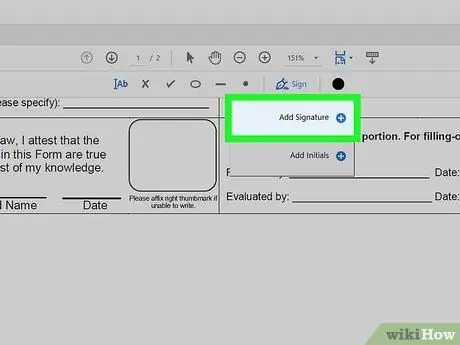 Ntxiv Kos Npe hauv Adobe Reader Step 8