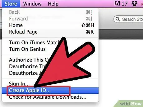 Bir iTunes Hesabı yaradın Adım 2