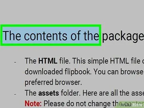 Destaque o texto em um documento PDF Etapa 4