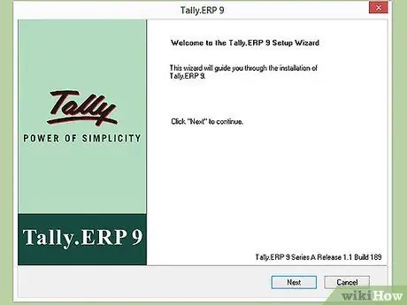 Utilice el paso 1 de Tally