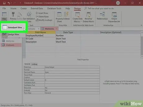 Erstellen Sie eine Datenbank mit MS Access Schritt 24