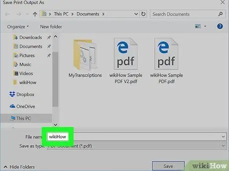 Convertiți în PDF Pasul 5