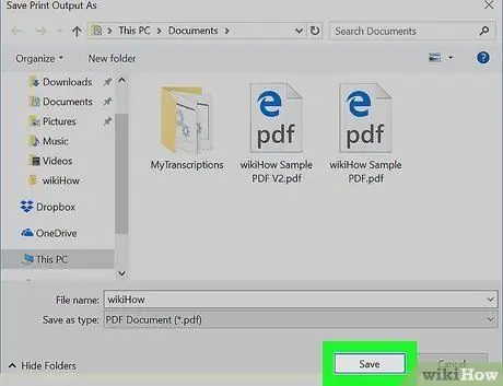 Converti in PDF Passaggio 7