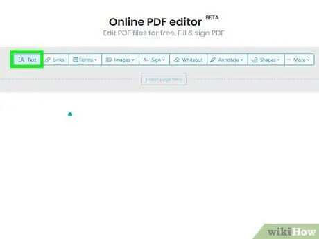 Etapa 4 para editar um arquivo PDF