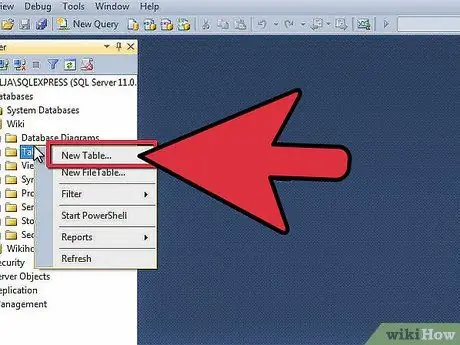 Unda Database ya SQL Server Hatua ya 5