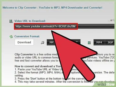 Converteix vídeos a MP3 Pas 3