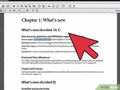 ویرایش متن در Adobe Acrobat مرحله 1