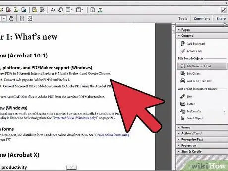 Adobe Acrobat Step 16. में टेक्स्ट संपादित करें