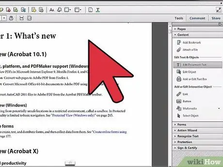 Adobe Acrobat Step 17. में टेक्स्ट संपादित करें