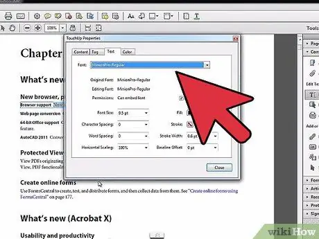 Modifier le texte dans Adobe Acrobat Étape 19