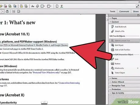 Edit Text in Adobe Acrobat Step 3