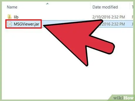 Otvorite MSG datoteke 7. korak