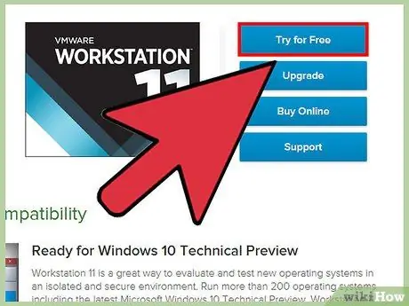 Koristite VMware radnu stanicu Korak 2