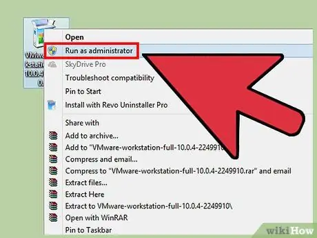 Käytä VMware Workstation -vaihetta Vaihe 3