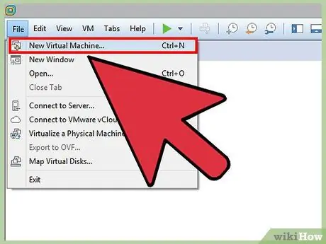 Gebruik VMware Workstation Stap 5