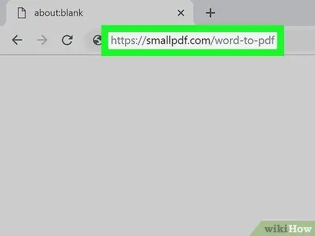 Преобразование документа Microsoft Word в формат PDF Шаг 1