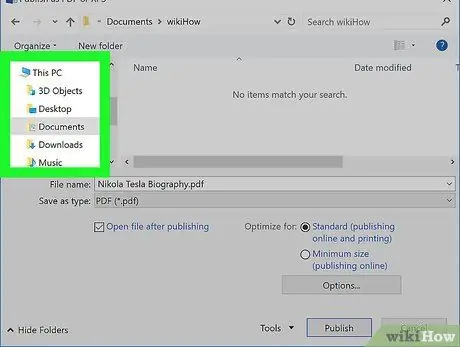 Converti un documento Microsoft Word in formato PDF Passaggio 20