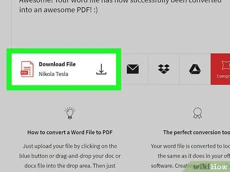 Converter um documento do Microsoft Word para o formato PDF Etapa 5