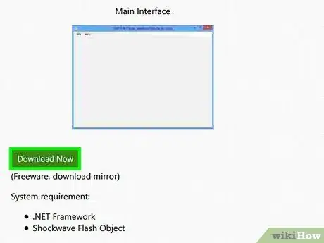 Odprite datoteke SWF 2. korak