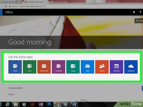 Ottieni Microsoft Office gratuitamente Passaggio 12