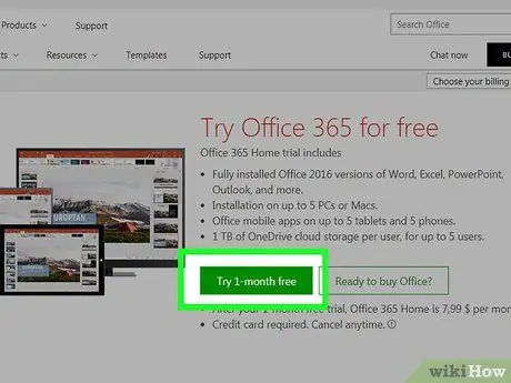 Obțineți Microsoft Office gratuit Pasul 3