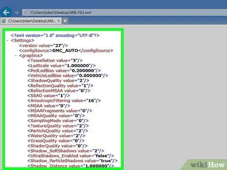 عرض ملفات XML الخطوة 9