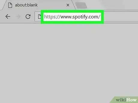 अपना Spotify खाता हटाएं चरण 1