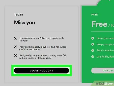 Xóa tài khoản Spotify của bạn Bước 11