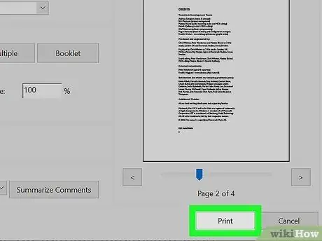 Печать нескольких страниц на листе в Adobe Reader Шаг 11