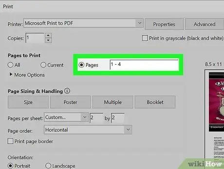 Print Multiple Pages Per Sheet in Adobe Reader Step 7