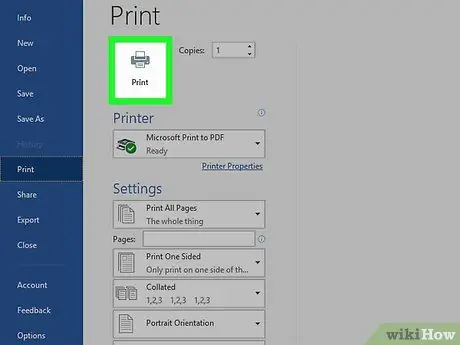 Créer des cartes de visite dans Microsoft Word Étape 8