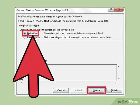 Åpne CSV -filer Trinn 6